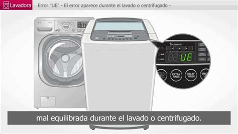 lg inverter direct drive washer ue code|Biblioteca de ajuda:Código de erro: UE 